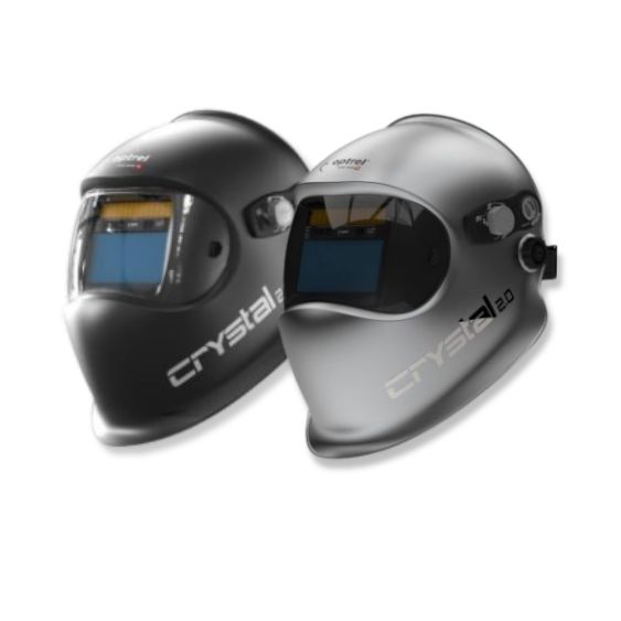 Optrel Crystal 2.0 Automatik-Schweißhelm mit Crystal Lens Technology – Schwarz oder Silber_bild1