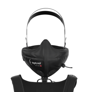 Atemschutz unabhängig von Helm regulierbarer Luftstrom