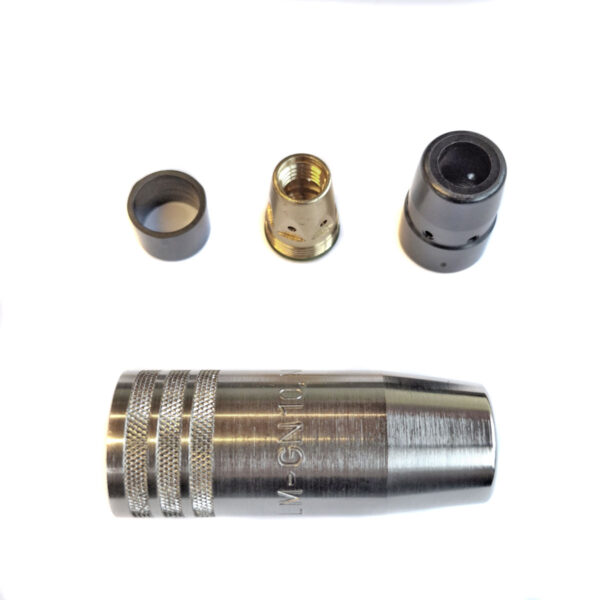 Lorch L10 Ersatzteile LMS Spritzerschutz, Isolator, Düsenstock, Gasdüese Performance Schweißbrenner Schlauchpaket