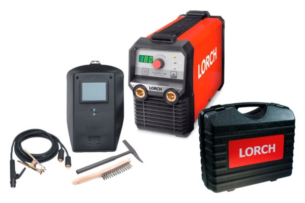 Kompaktes Schweißgeräte-Set Lorch MicorStick 180 ControlPro mit Zubehör für Montageeinsätze