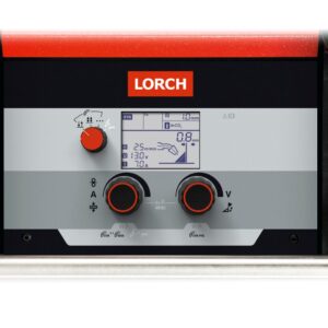 Display der LORCH Schweißgeräte R-Serie Vorderansicht