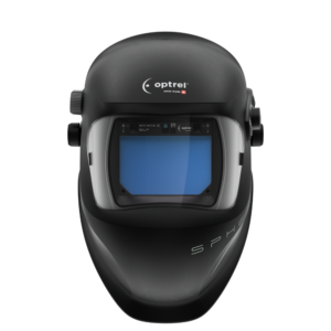 Optrel Sphere X CLT Automatik-Schweißhelm Vorderansicht großes Sichtfeld