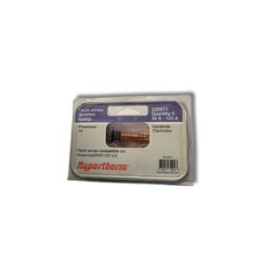 Original Hypertherm Elektrode bzw. Kathode aus Kupfer für Powermax 125 220971 Plasmaersatzeil mit Feder