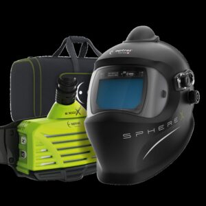 Atemschutzsystem SphereX Quattro mit e3000x Gebläse 4530.466 Optrel im Set mit Reisetasche